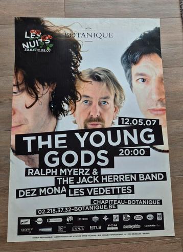Concert poster The Young Gods beschikbaar voor biedingen