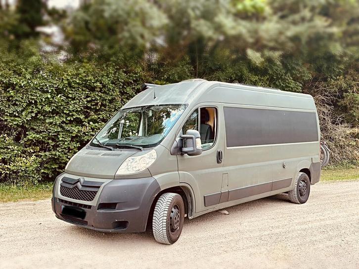 Zelfbouwcamper Citroën Jumper, Caravans en Kamperen, Mobilhomes, Particulier, tot en met 2, Buscamper of Camperbus, Diesel, Handgeschakeld