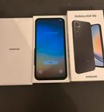 Gloednieuwe samsung galaxy a34 met doos lader en hoes, Telecommunicatie, Mobiele telefoons | Samsung, Zwart, Touchscreen, Ophalen of Verzenden