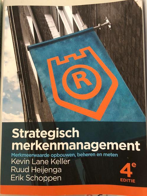 Erik Schoppen - Strategisch merkenmanagement, Livres, Livres scolaires, Comme neuf, Néerlandais, Enlèvement