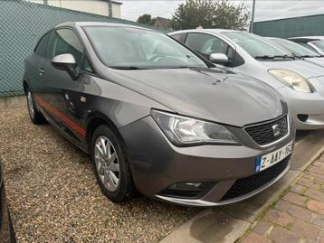 Seat ibiza limited 1.2i 2014 115000km airco! Blanco gekeurd! disponible aux enchères