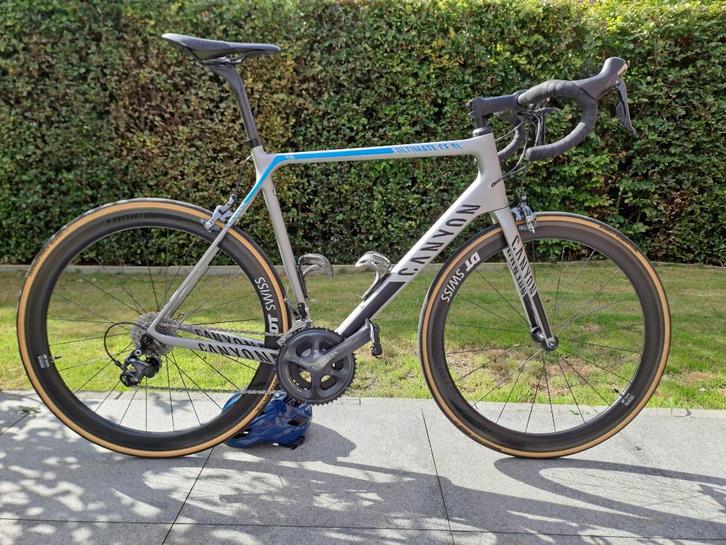 Canyon Ultimate XL - CF SL 9.0 – Jet Silver, Fietsen en Brommers, Fietsen | Racefietsen, Gebruikt, Heren, Overige merken, 10 tot 15 versnellingen
