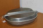 US WW2 Eetketels "Made in France" 1945, Verzenden, Landmacht, Kleding of Schoenen