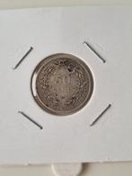 50 cent zilver 1910 FR, Zilver, Ophalen of Verzenden, Zilver