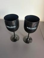 2x bulldog gin glazen (plastiek), Verzamelen, Ophalen, Zo goed als nieuw