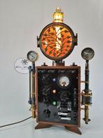 Steampunk sfeerlamp, Huis en Inrichting, Ophalen of Verzenden