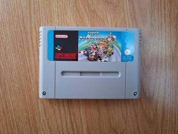 Super Mario Kart voor de Super Nintendo (SNES), Games en Spelcomputers, Games | Nintendo Super NES, Avontuur en Actie, Gebruikt