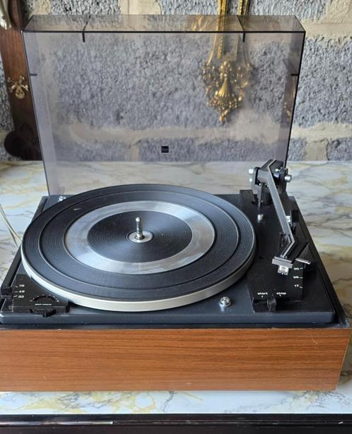 VINTAGE DUAL 1210 PLATENSPELER MET STOFKAP IN GOEDE STAAT, Audio, Tv en Foto, Platenspelers, Gebruikt, Platenspeler, Dual, Ophalen