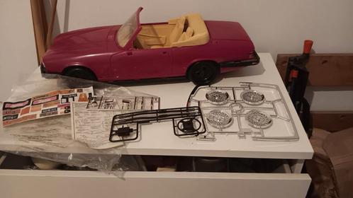 barbie jaguar XJS, Kinderen en Baby's, Speelgoed | Poppen, Gebruikt, Barbie, Ophalen of Verzenden