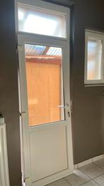 Witte pvc-deuren om te gebruiken, Ophalen, Gebruikt, Inclusief glas