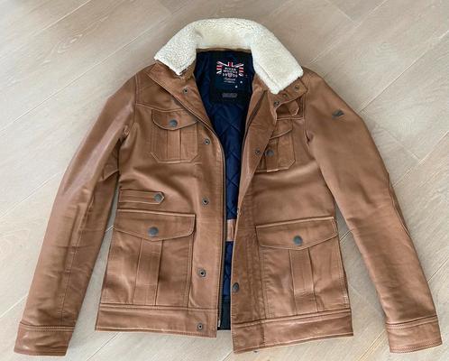 River Woods herenjas leder Nieuwstaat, Kleding | Heren, Jassen | Winter, Zo goed als nieuw, Ophalen of Verzenden