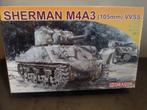 Modelbouw kit M4A3 Sherman, Hobby en Vrije tijd, Overige merken, Tank, 1:32 tot 1:50, Nieuw