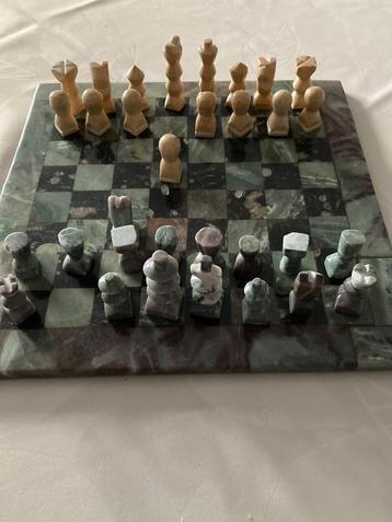 Marmeren schaakbord!