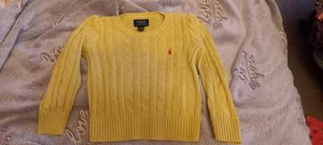 gele trui Ralph Lauren maat 104 beschikbaar voor biedingen