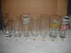 34 glazen Schweppes, 7 modellen, alles voor € 7,00, Verzamelen, Glas en Drinkglazen, Ophalen of Verzenden, Zo goed als nieuw, Frisdrankglas
