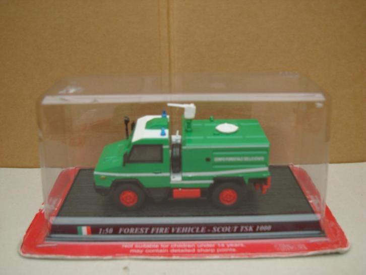 IVECO FOREST FIRE VEHICLE-SCOUT TSK 1000,OP SCHAAL 1/43, Hobby en Vrije tijd, Modelauto's | 1:43, Nieuw, Bus of Vrachtwagen, Overige merken