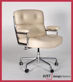 Herman Miller Lobby Chair ES 104 Creme Leder Nieuwstaat, Huis en Inrichting, Ophalen, Zo goed als nieuw, Bureaustoel