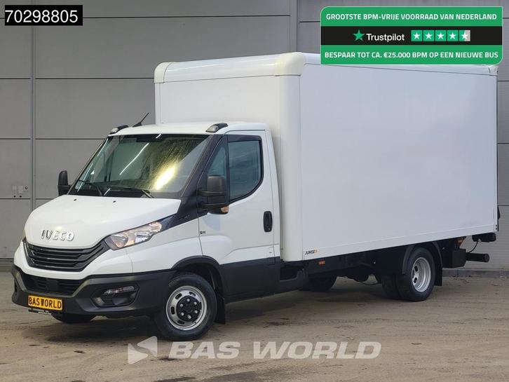 Iveco Daily 35C16 Laadklep Dubbellucht Bakwagen 160PK Airco, Auto's, Bestelwagens en Lichte vracht, Bedrijf, Te koop, Airconditioning