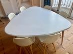 Table à manger scandinave Jimi (La Redoute) avec 6 chaises, Huis en Inrichting, Tafels | Eettafels, Ophalen, Gebruikt, Overige materialen