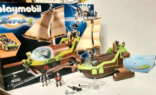 Product beschrijving Playmobil 9000 Piratenschip Kameleon in, Kinderen en Baby's, Speelgoed | Playmobil, Zo goed als nieuw, Complete set