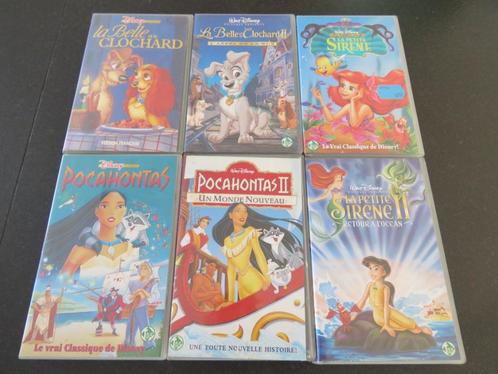 VHS / DISNEY - POCAHONTAS * LA PETITE SIRENE * LA BELLE / VF, CD & DVD, VHS | Enfants & Jeunesse, Utilisé, Dessins animés et Film d'animation