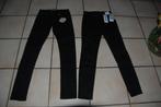 NIEUW slimfit T164cm zwarte katoenen meisjesjeans met tag, Broek, Nieuw, Ophalen of Verzenden, H&M et Kids Star