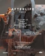 2 tickets catégorie fosse pour Afterlife Paris, Tickets & Billets, Événements & Festivals