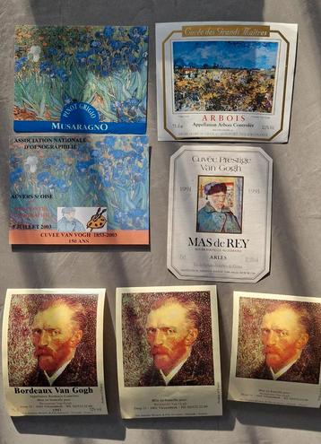 Étiquettes Van Gogh., Enlèvement ou Envoi, Comme neuf