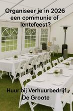 Verhuur feestartikelen/tent, Ophalen, Zo goed als nieuw