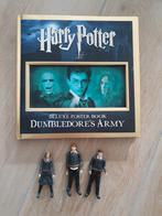 Harry Potter -  Posterboek + 3 figuurtjes., Gebruikt, Ophalen
