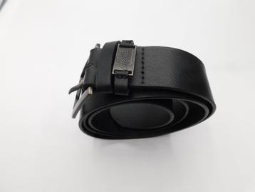 RIEM voor heren - broek - zwart - modieus - zilveren gesp beschikbaar voor biedingen