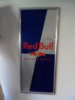 metalen Red Bull reclamebord, Verzamelen, Merken en Reclamevoorwerpen, Reclamebord, Gebruikt, Ophalen of Verzenden