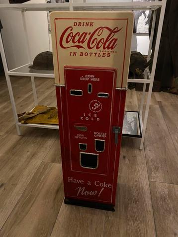 Retro Coca Cola vending machine (decoratief)