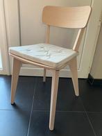 4 eetkamerstoelen + stoelkussen (Ikea), Ophalen, Zo goed als nieuw