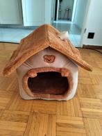 Superschattig kattenhuisje, zo goed als nieuw., Dieren en Toebehoren, Kattenmanden, Ophalen, Zo goed als nieuw