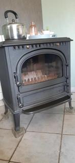 saey 92top hout kolenkachel, Huis en Inrichting, Ophalen, Zo goed als nieuw, Vrijstaand, Hout
