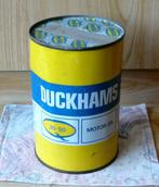 OUDE OLIE BLIK OLD OIL CAN DUCKHAMS MOTOR OIL 20-50, Verzamelen, Blikken, Ophalen of Verzenden