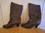 Lederen vintage laarzen, merk Menatta, maat 37, bruin, Kleding | Dames, Schoenen, Ophalen, Hoge laarzen, Bruin, Menatta