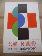 SONIA DELAUNAY - ZELDZAME AFFICHE ICC ANTWERPEN, Ophalen of Verzenden