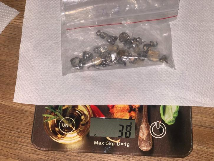 TANDHEELKUNDIG MATERIAAL genaamd Dental Gold, Postzegels en Munten, Edelmetalen en Baren, Zilver, Ophalen of Verzenden