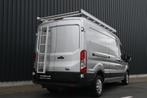 Ford Transit L3H2 / Camera, GPS, Trekh, Carplay, AC, BTW, Auto's, Bestelwagens en Lichte vracht, Voorwielaandrijving, Euro 5, Zwart