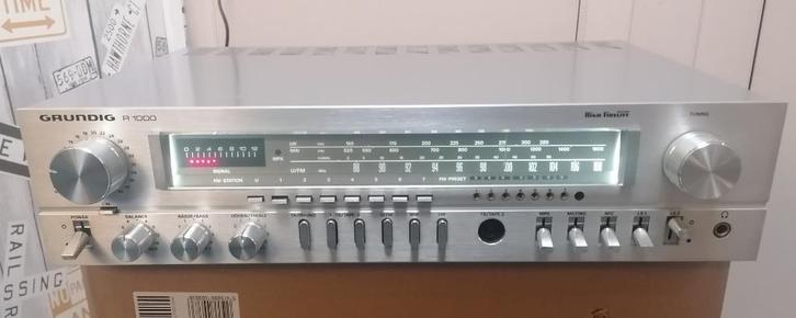 Vintage receiver Grundig R1000 (1979), Audio, Tv en Foto, Radio's, Refurbished, Overige typen, Ophalen
