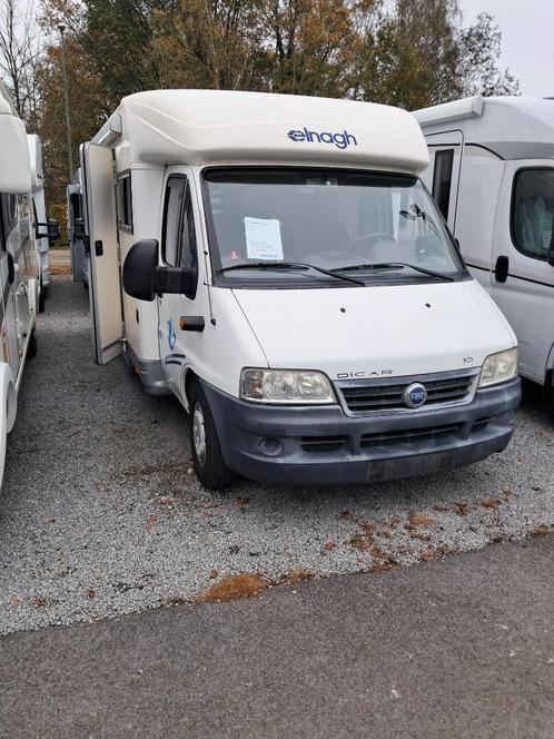 Elnagh P250, Caravans en Kamperen, Mobilhomes, Bedrijf, Half-integraal, tot en met 4, Fiat, Diesel, 7 tot 8 meter, Ophalen