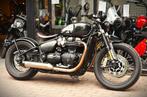 TRIUMPH BONNEVILLE BOBBER TFC ***MOTOVERTE.BE***, Motoren, 2 cilinders, Chopper, Bedrijf, 1200 cc