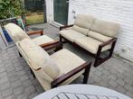 Duitse vintage seneca salon set, Ophalen, Gebruikt, Hout, Rétro vintage