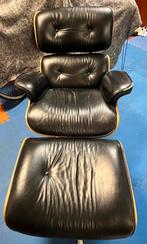 REPLICA Eames lounge chair met Ottoman, Huis en Inrichting, Ophalen, Gebruikt