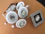 inbouwspotjes pakket, Ophalen, Gebruikt, Plafondspot of Wandspot