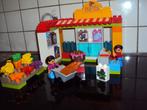LEGO DUPLO Ville Supermarkt. Geluid van kassa*PRIMA STAAT*, Duplo, Enlèvement ou Envoi