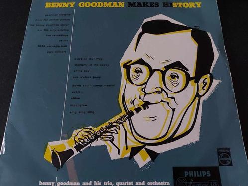 BENNY GOODMAN - Makes History LP VINYL / PHILIPS - B 07116 L, CD & DVD, Vinyles | Jazz & Blues, Utilisé, Jazz, 1940 à 1960, 12 pouces