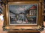 zeer mooi schilderijtje . Parijs, Antiek en Kunst, Ophalen of Verzenden